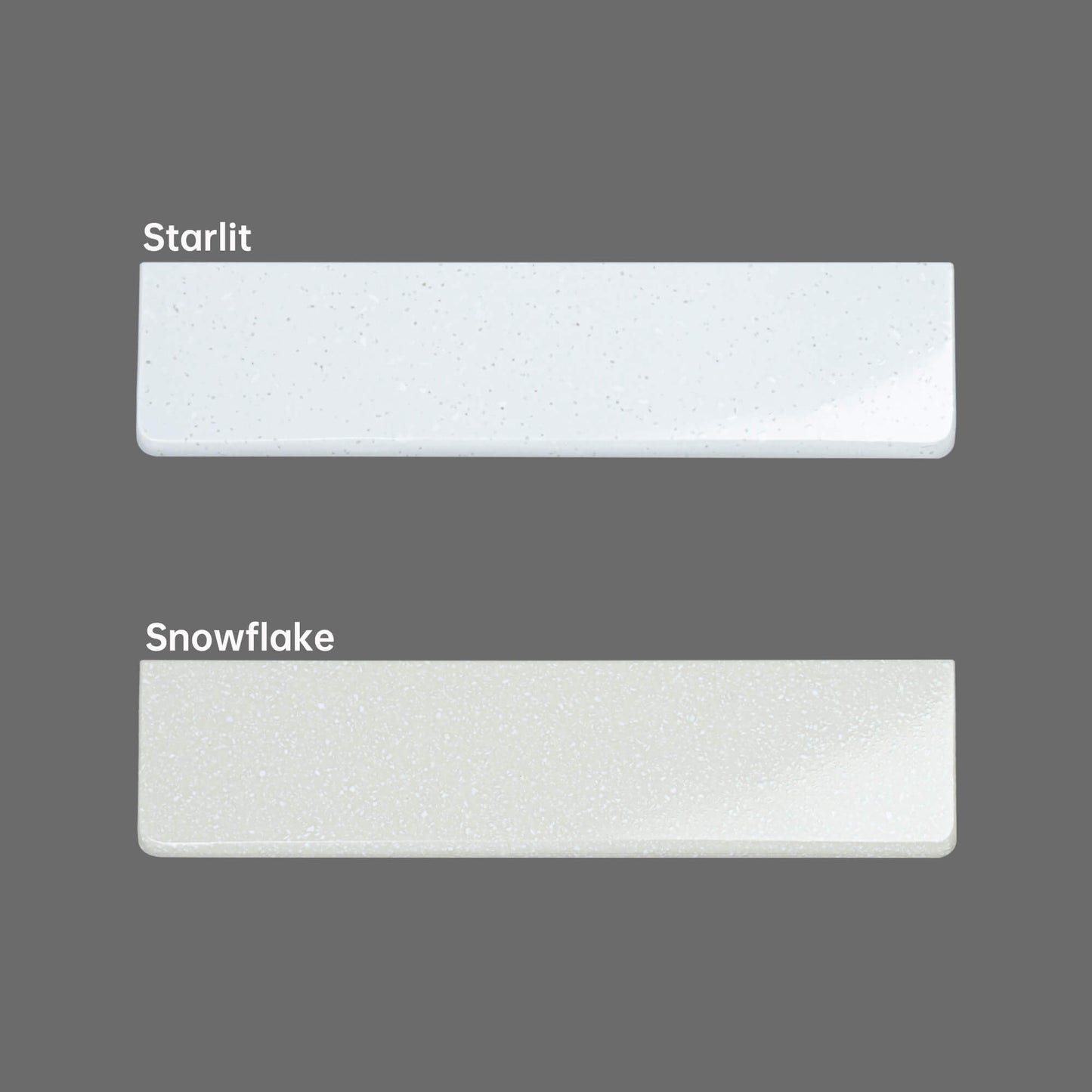 Quartz Wrist Rest Snowflake Starlit