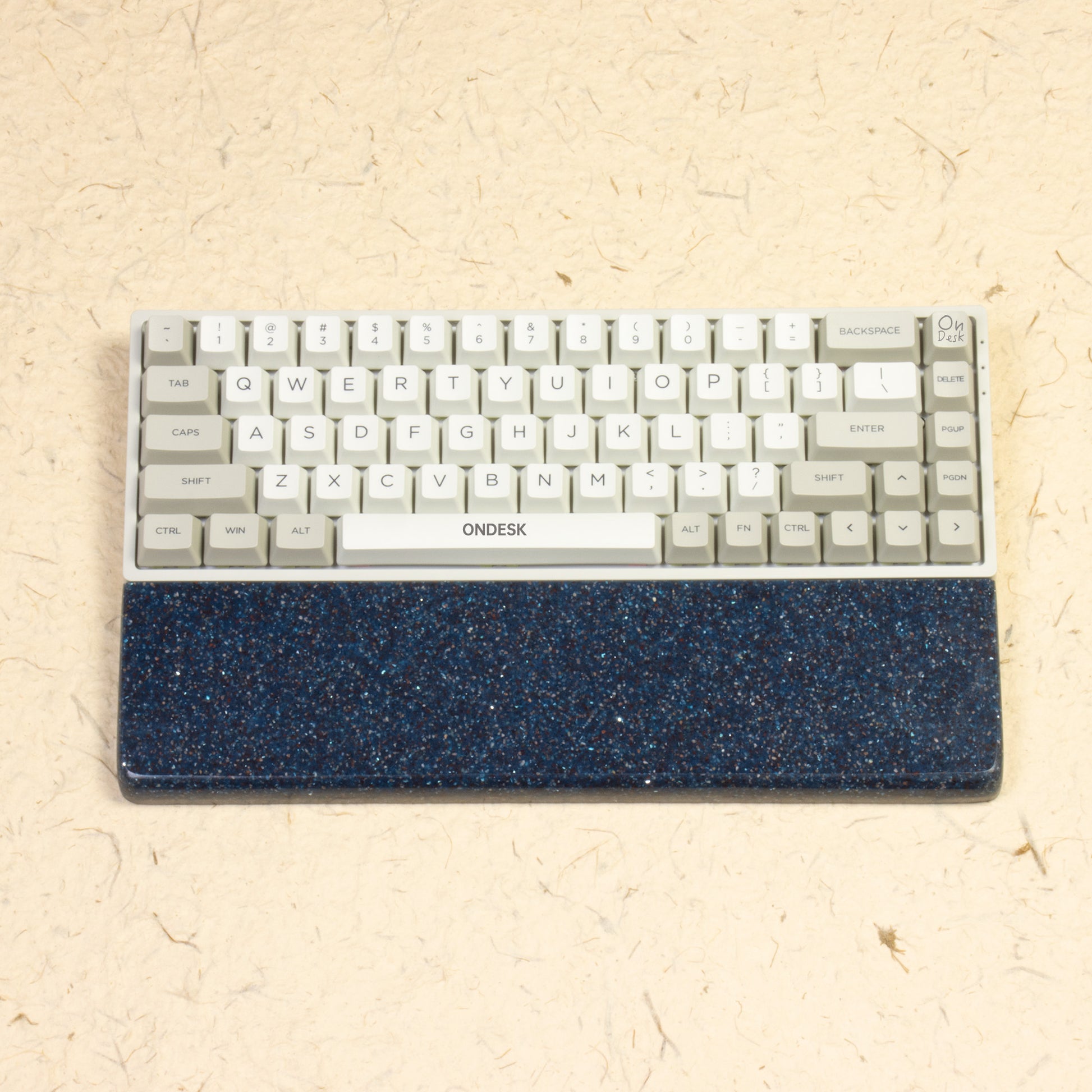 stars sky blue wrist rest