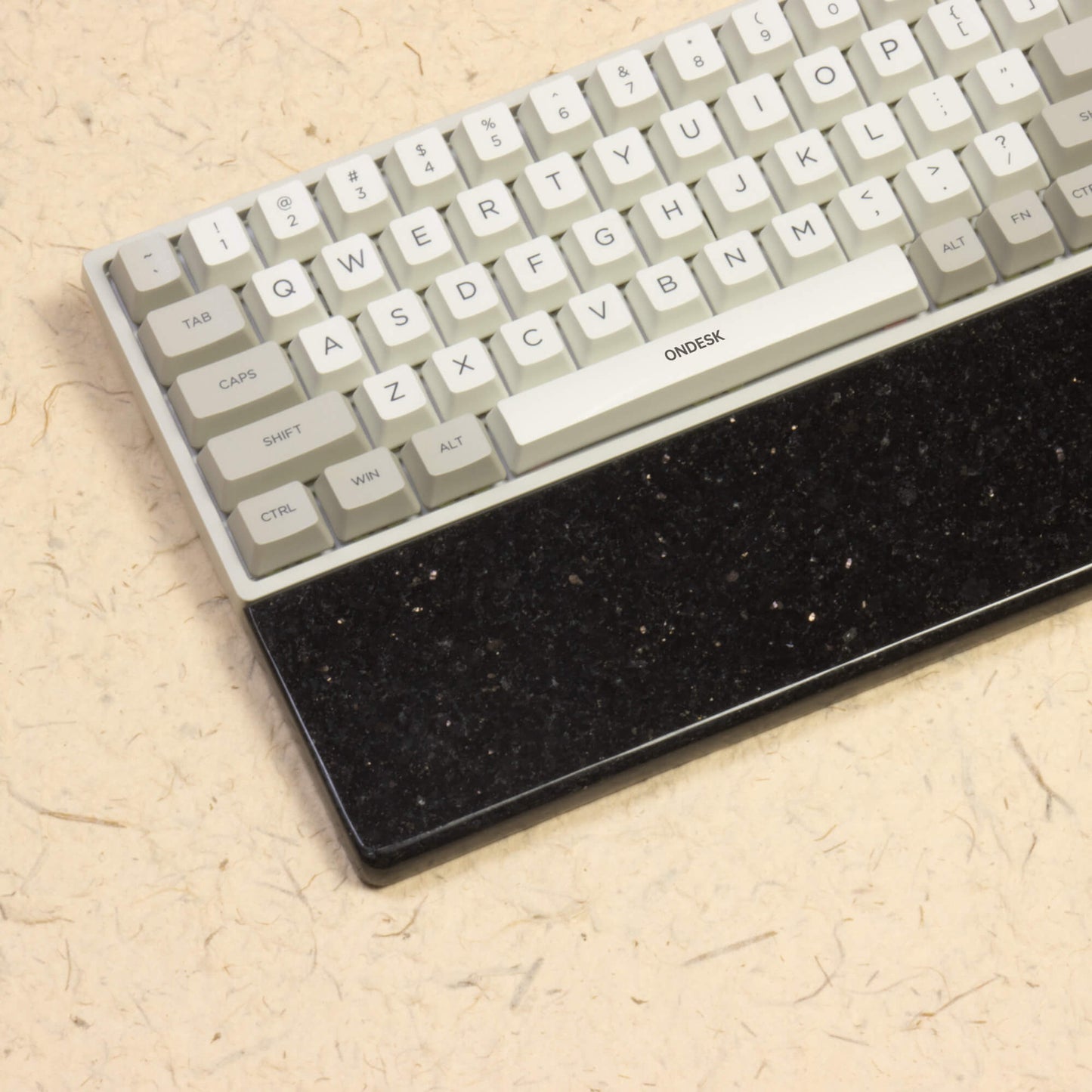 Sand Gold Marble Wrist Rest ondesk