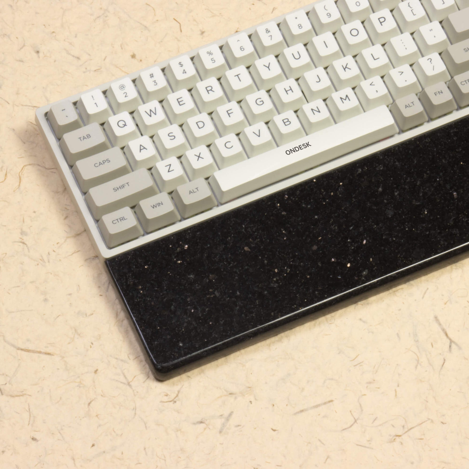 Sand Gold Marble Wrist Rest ondesk