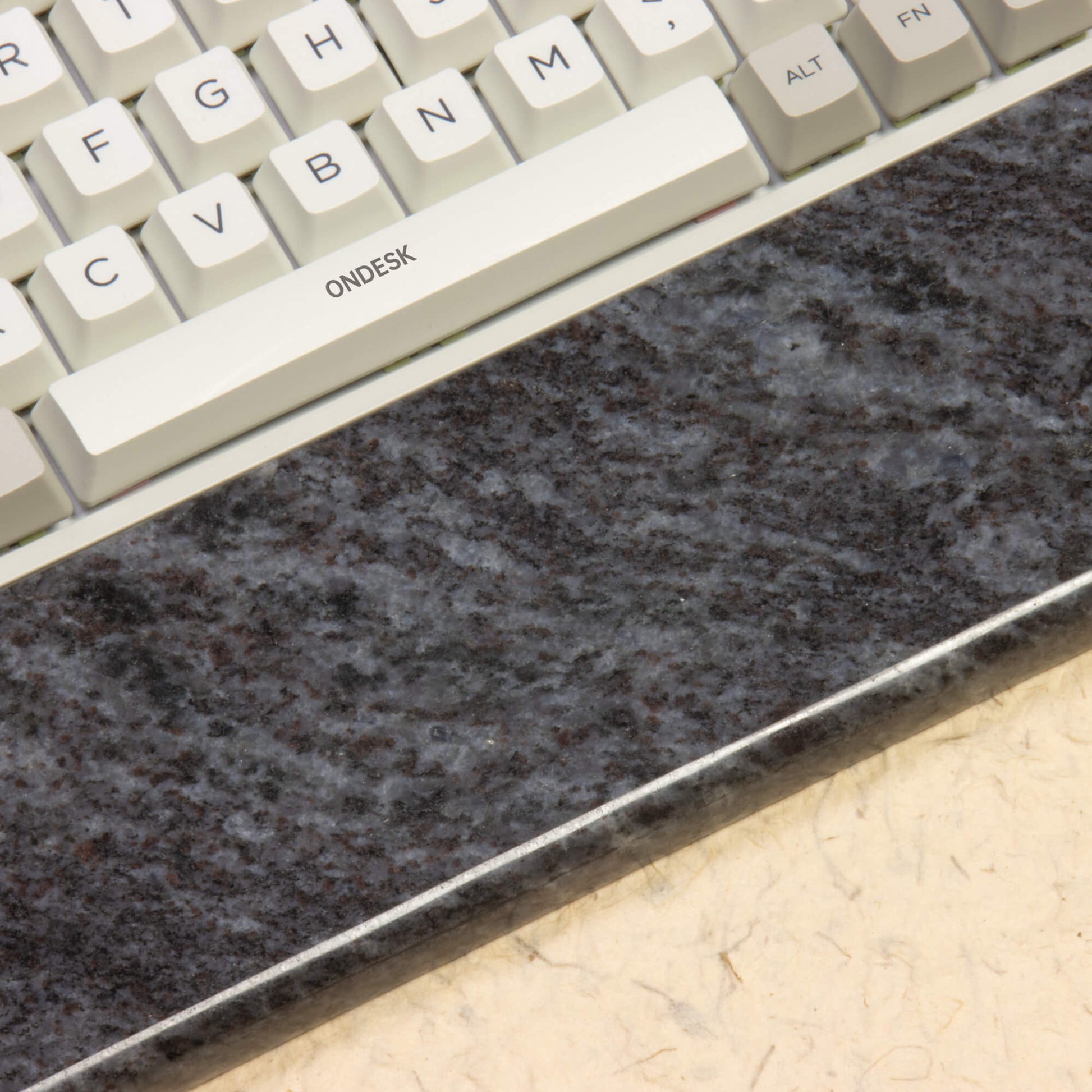 Flow Gray Marble Wrist Rest