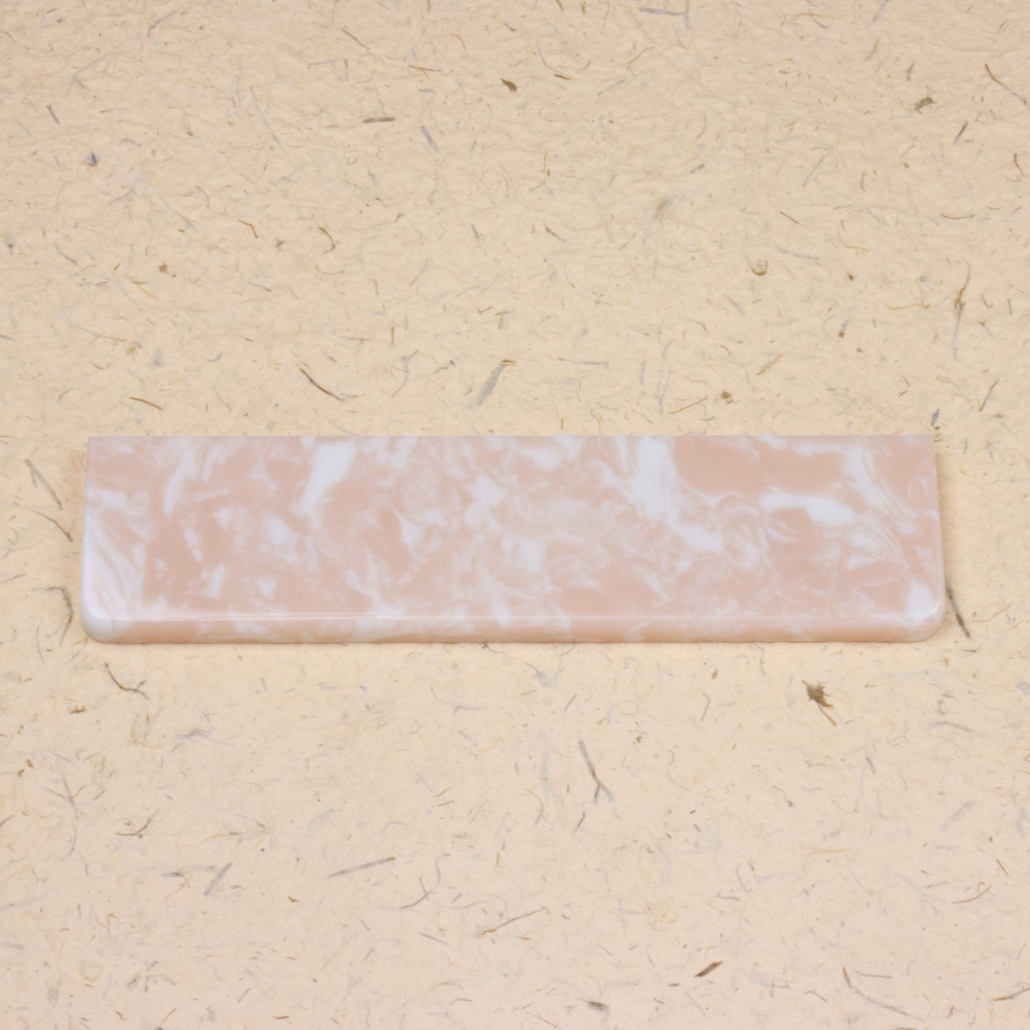 Pink resin wrist rest