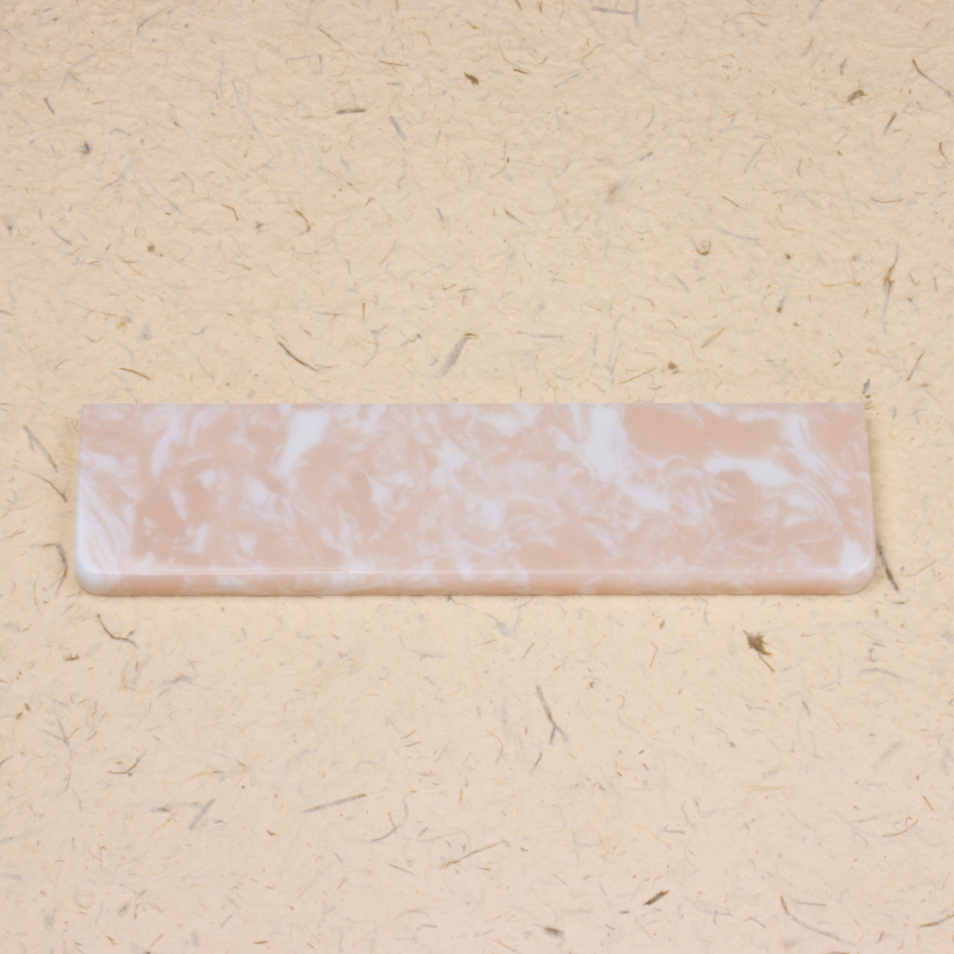Pink resin wrist rest