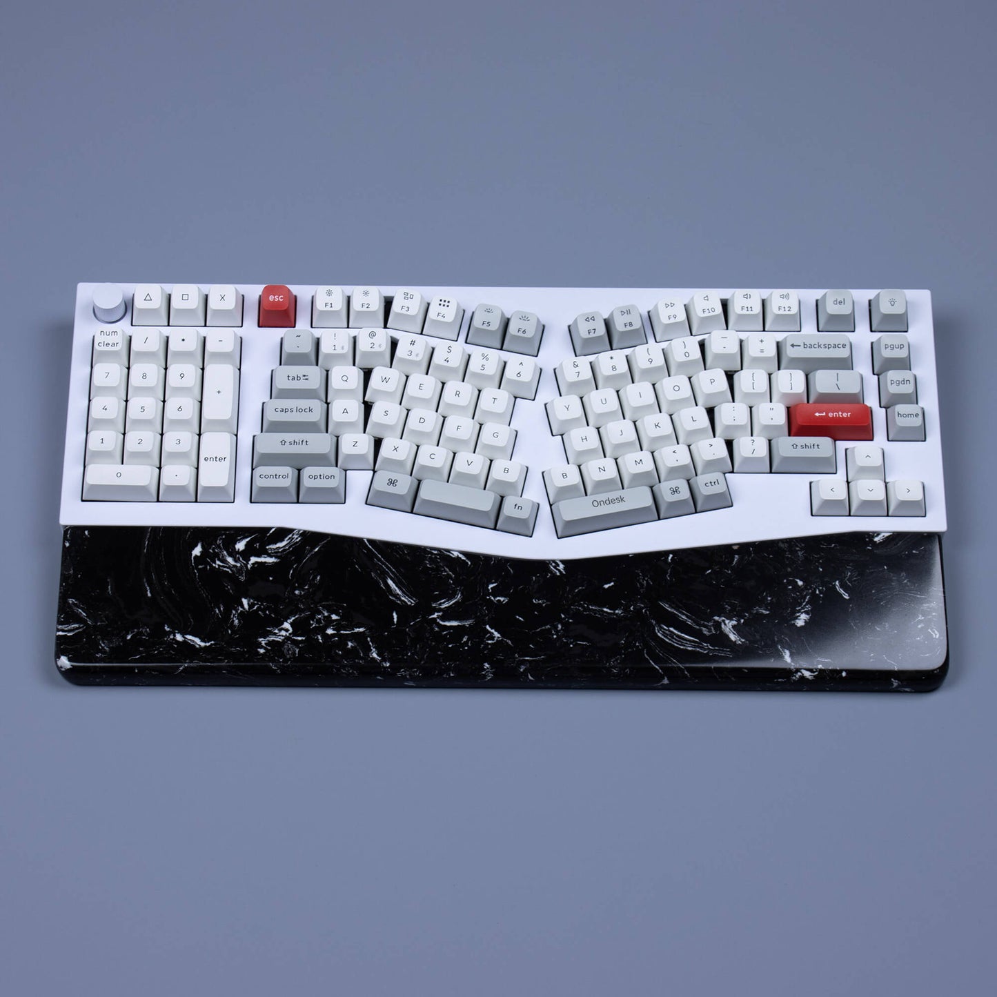 black veil wrist rest keychron