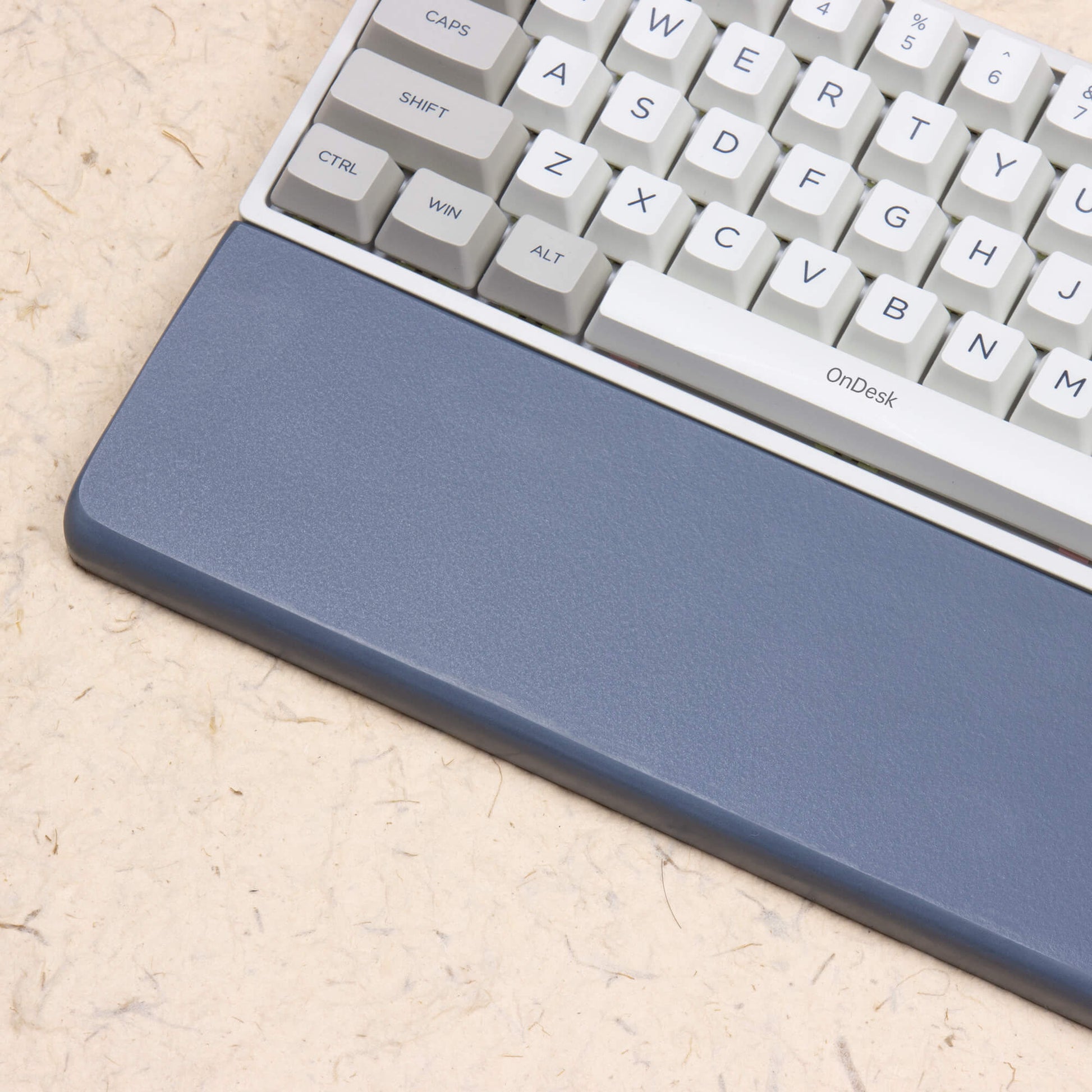 San Juan Blue Quartz Wrist Rest left
