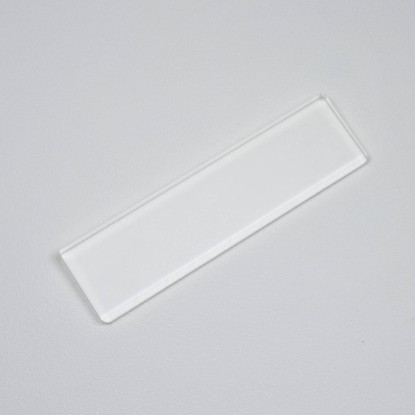 Frosted Crystal Wrist Rest diagonally on the side