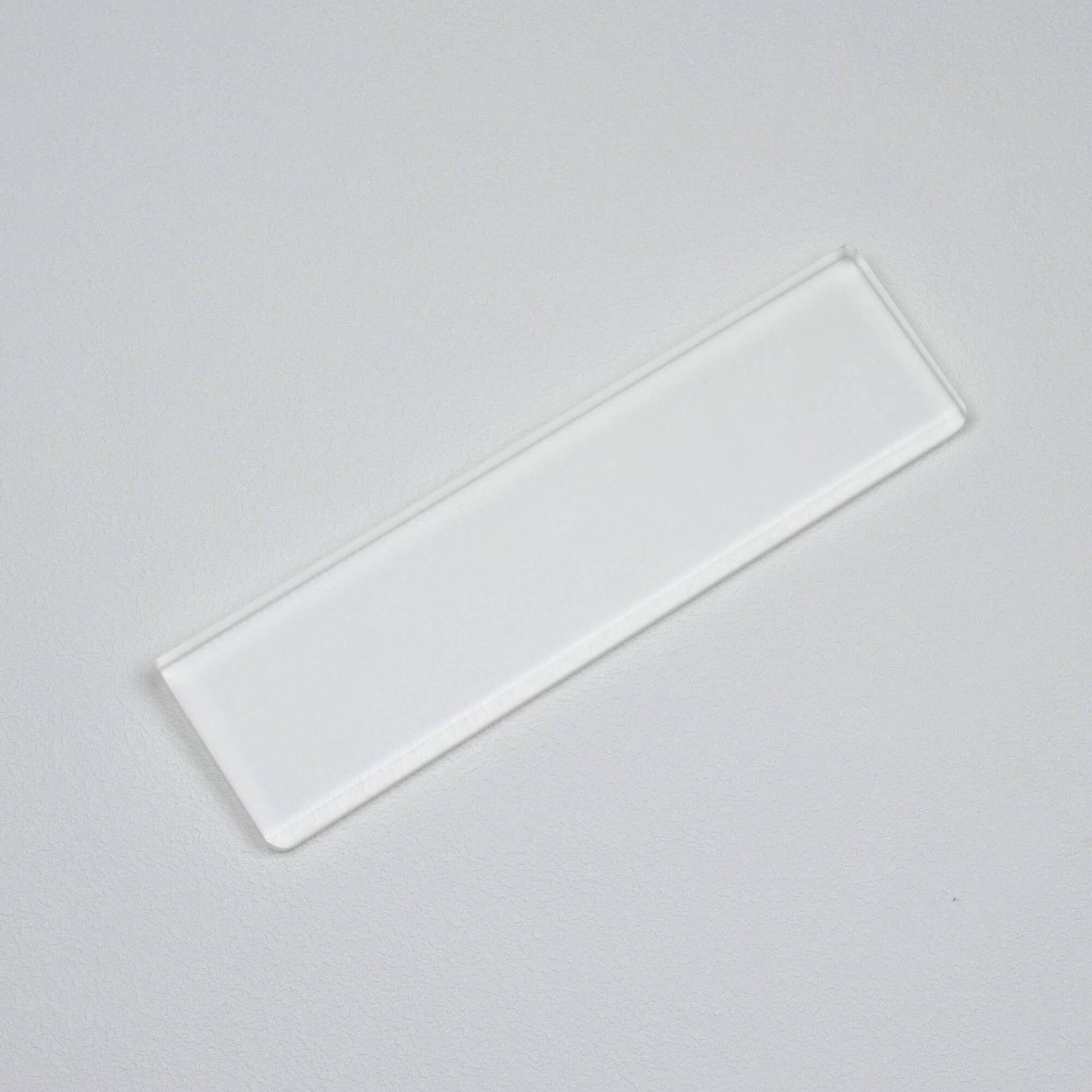 Frosted Crystal Wrist Rest diagonally on the side