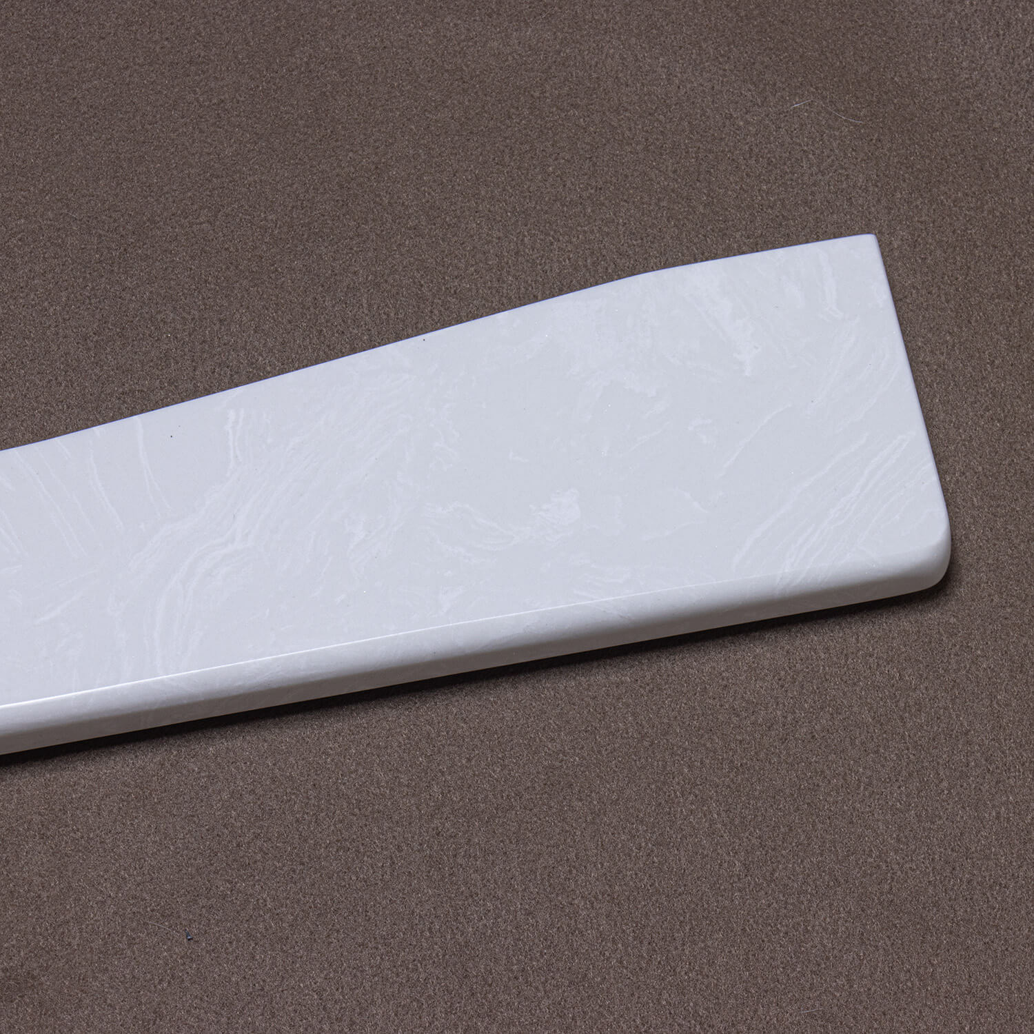 White Cloud quartz wrist rest right Yeswristrest