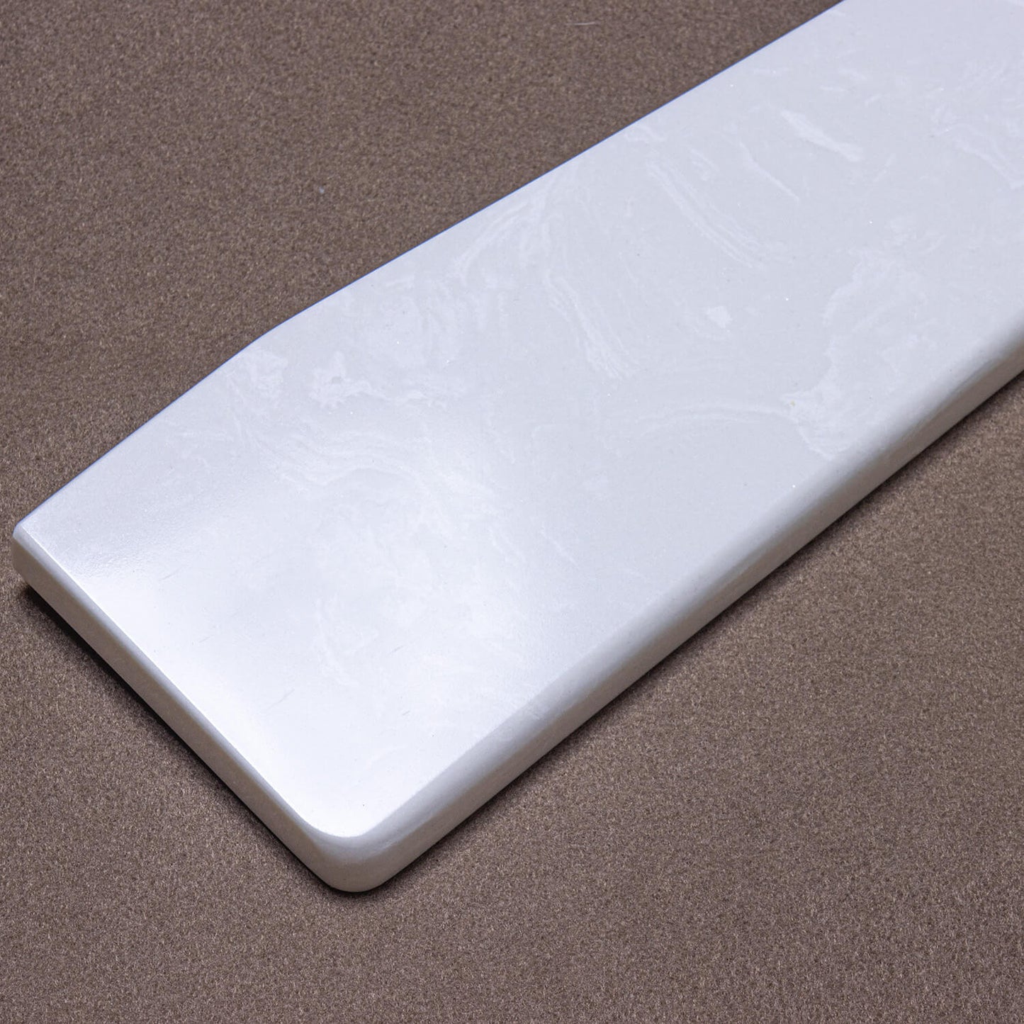 White Cloud quartz wrist rest Yeswristrest
