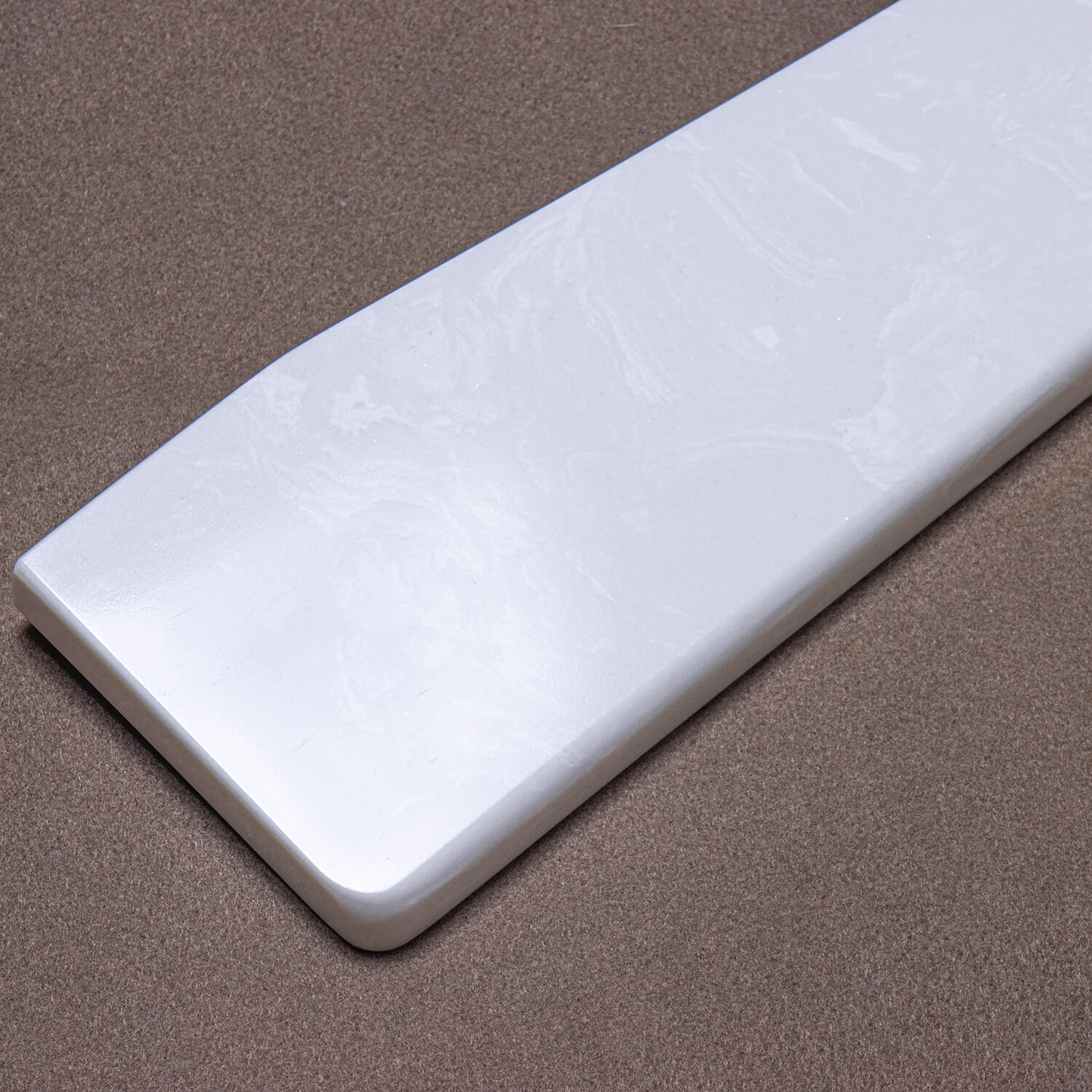 White Cloud quartz wrist rest Yeswristrest
