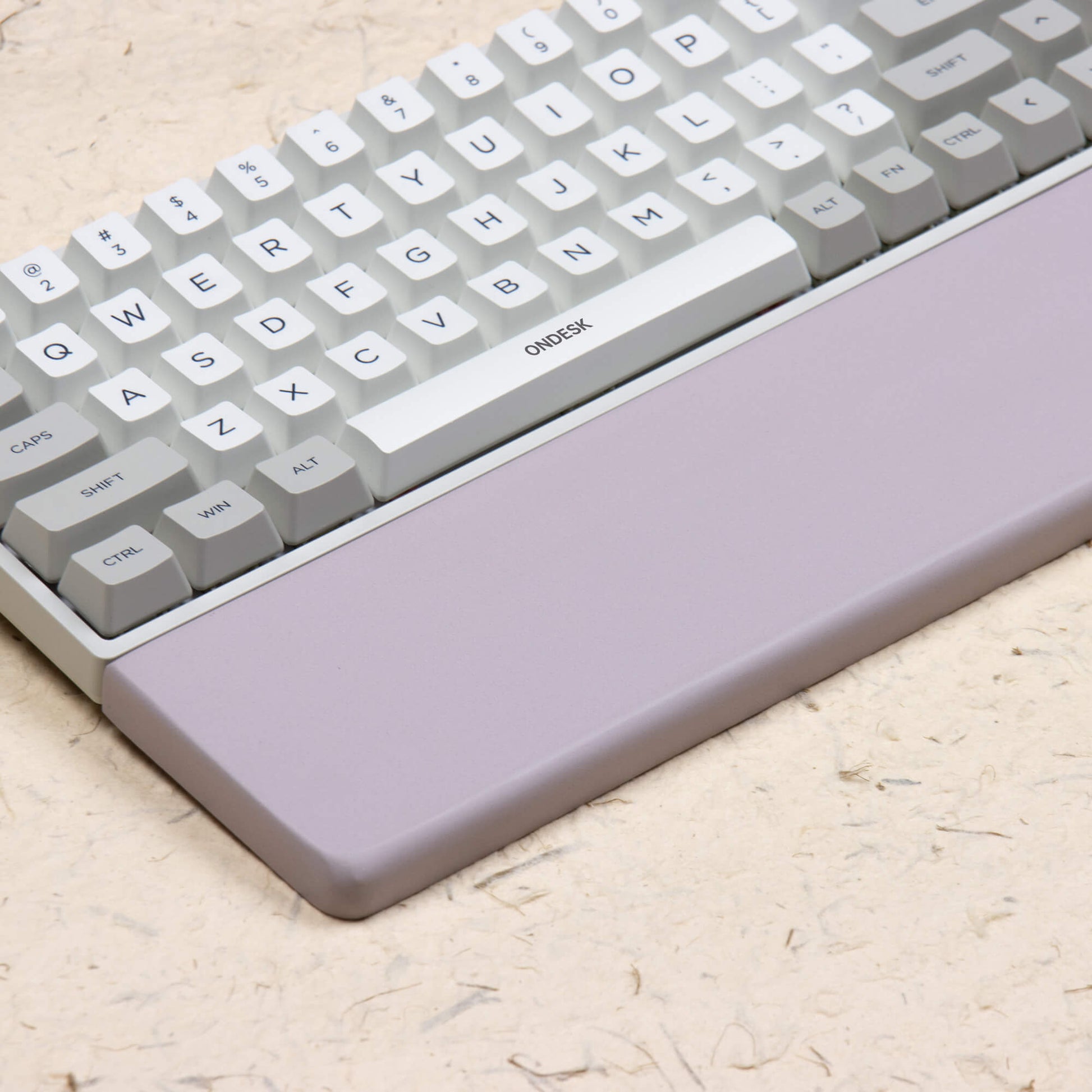 Lavender Quartz Wrist Rest left