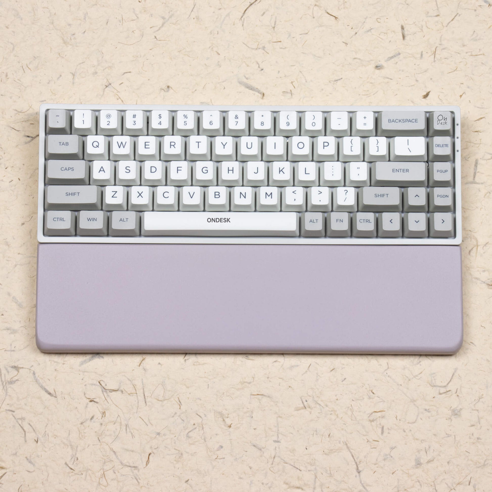 Lavender Quartz Wrist Rest ondesk